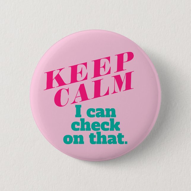 Chapa Redonda De 5 Cm Oficina | Profesionales administrativos | Regalo v (Anverso)