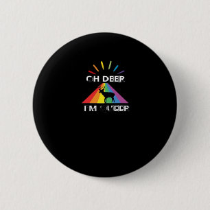 Chapa Redonda De 5 Cm Oh Ciervo Queer Diseño Estético de Moda