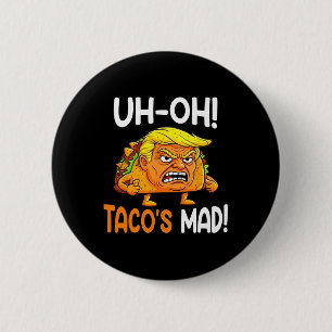 Chapa Redonda De 5 Cm ¡Oh-oh Mad de Taco! - El Naranja enfrenta la graci