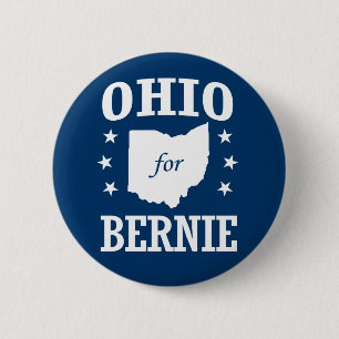 CHAPA REDONDA DE 5 CM OHIO FOR BERNIE SANDERS