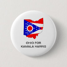 OHIO para Kamala Harris 2024 Button