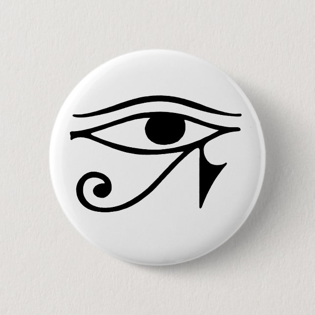 Chapa Redonda De 5 Cm ojo de horus (Anverso)