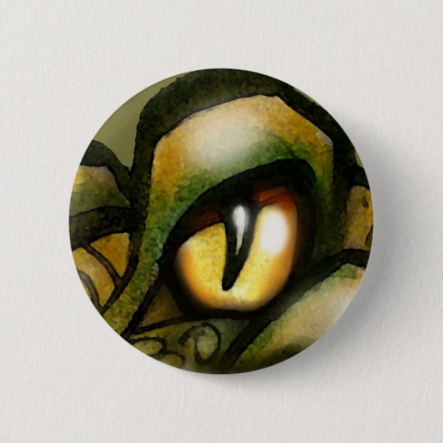 Chapa Redonda De 5 Cm Ojo del dragón (Anverso)