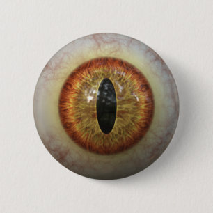 Chapa Redonda De 5 Cm Ojo del monstruo