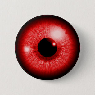 Chapa Redonda De 5 Cm Ojo Rojo