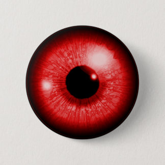 Chapa Redonda De 5 Cm Ojo Rojo