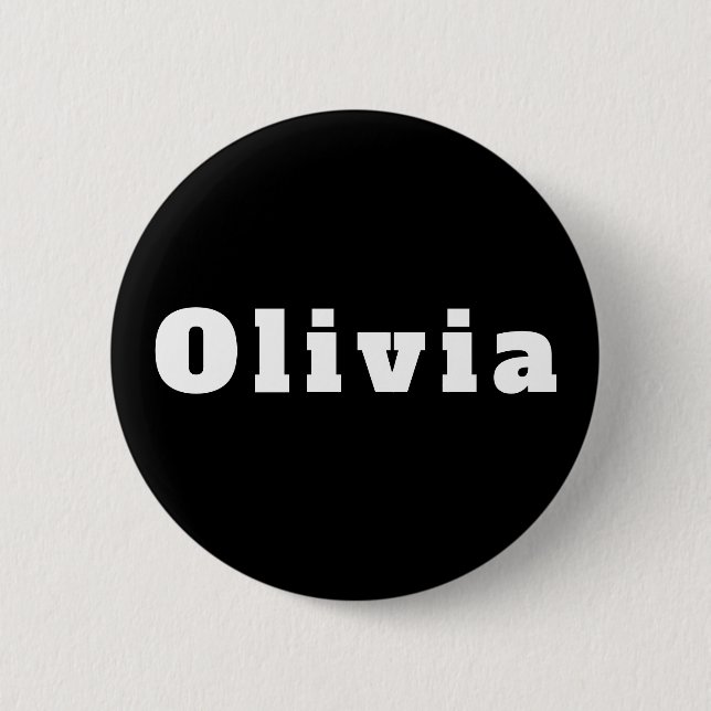Chapa Redonda De 5 Cm Olivia (Anverso)
