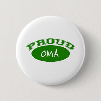 Chapa Redonda De 5 Cm Oma orgulloso (verde)