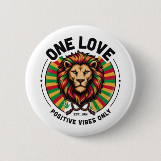 Chapa Redonda De 5 Cm one love