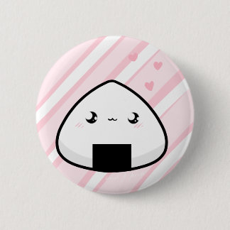 Chapa Redonda De 5 Cm Onigiri Chan