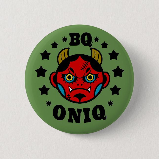 Chapa Redonda De 5 Cm ONIQ Button badges (Anverso)