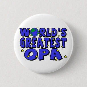 Chapa Redonda De 5 Cm Opa más grande del mundo