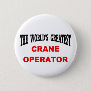 Chapa Redonda De 5 Cm Operador Crane