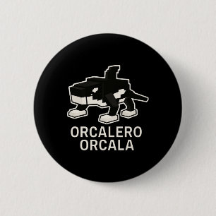 Chapa Redonda De 5 Cm Orcalero Orcala - Niños Divertidos Italianos con B
