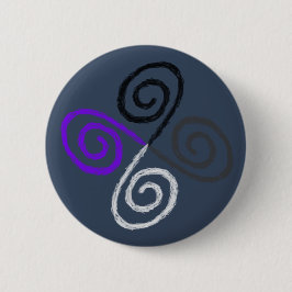 Chapa Redonda De 5 Cm Orgullo asexual