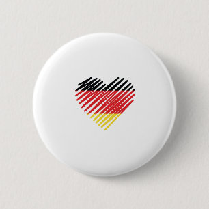 Chapa Redonda De 5 Cm Orgullo de Amar Alemania