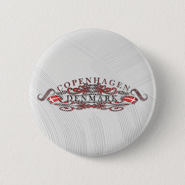 Chapa Redonda De 5 Cm Orgullo de Copenhague (Anverso)