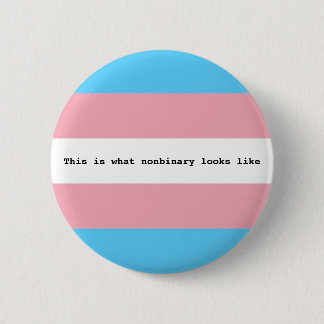 Chapa Redonda De 5 Cm Orgullo de Nonbinary
