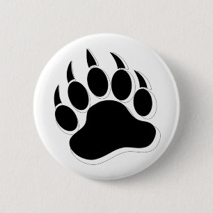 Chapa Redonda De 5 Cm Orgullo de Oso Gay efecto 3D Garra de Oso - Botone