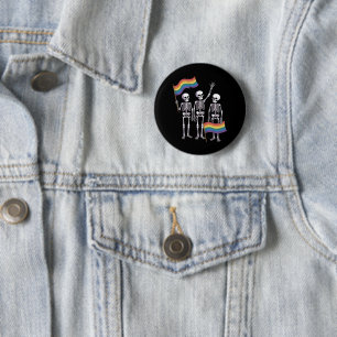 Chapa Redonda De 5 Cm Orgullo Derechos LGBT Lesbiana Gay Aliado LGBTQ Tr