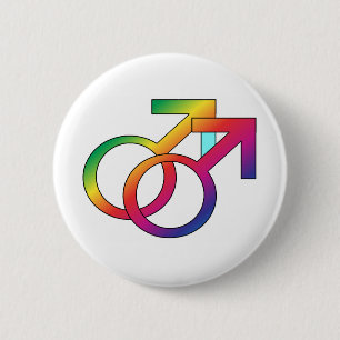 Chapa Redonda De 5 Cm Orgullo gay