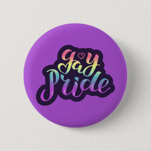 Chapa Redonda De 5 Cm Orgullo gay