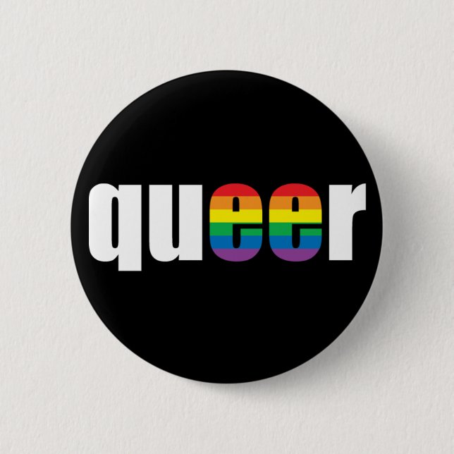 Chapa Redonda De 5 Cm Orgullo gay (Anverso)