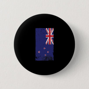Chapa Redonda De 5 Cm Orgullo Kiwi Viaje Vacaciones Nueva Zelanda Bander
