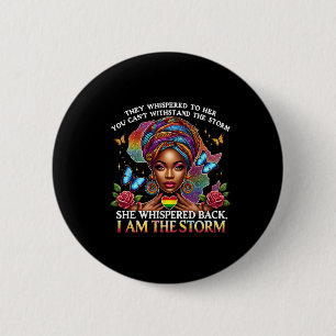 Chapa Redonda De 5 Cm Orgullo Mujer Negra Retro Soy La Inspiración De To