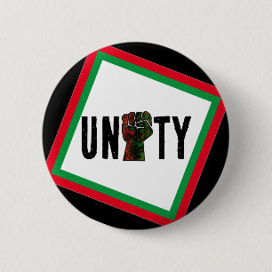 Chapa Redonda De 5 Cm orgullo negro bandera panafricana roja verde puño 