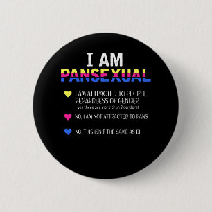 Chapa Redonda De 5 Cm Orgullo Pansexual Derechos LGBT Igualitarios