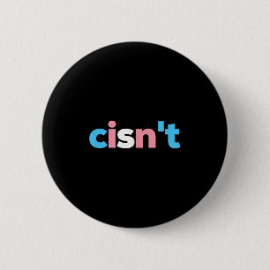 Chapa Redonda De 5 Cm Orgullo Transgénero Cisnt - Bandera Trans LGBTQ -