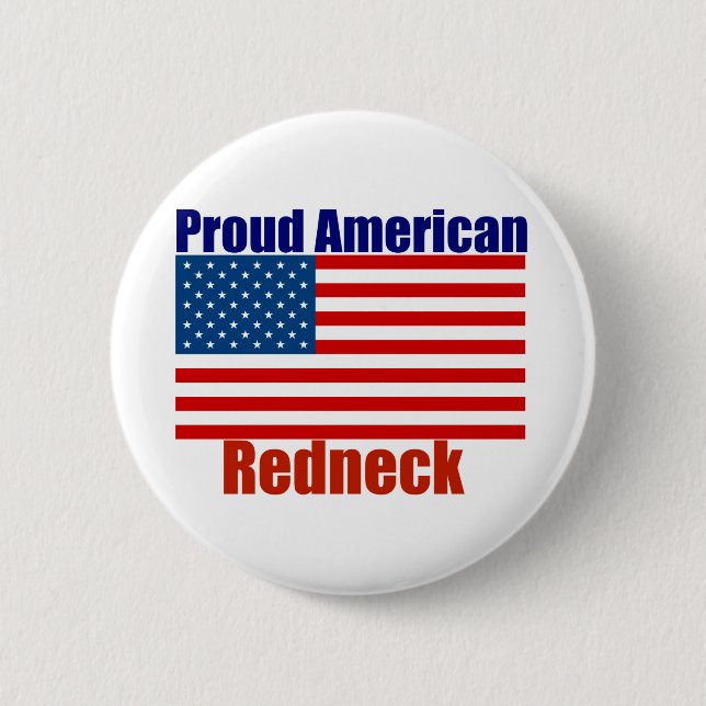 Chapa Redonda De 5 Cm Orgullosa secuoya americana (Anverso)