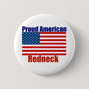 Chapa Redonda De 5 Cm Orgullosa secuoya americana