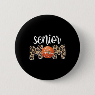 Chapa Redonda De 5 Cm Orgullosa Senior Mom Sketner Player Senior Mama