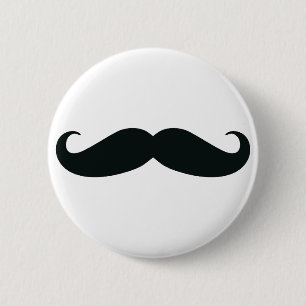 Chapa Redonda De 5 Cm Orgulloso de mi Stache….Bigote
