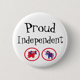 Chapa Redonda De 5 Cm Orgulloso Independiente