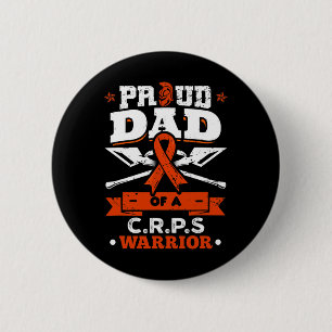 Chapa Redonda De 5 Cm Orgulloso Padre De Un Mes De Guerrero Del Crps Nar