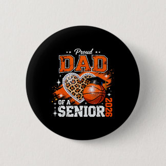Chapa Redonda De 5 Cm Orgulloso Papá De Un Senior 2026 Sketll Leopardo G