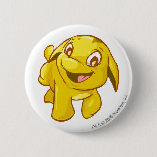 Chapa Redonda De 5 Cm Oro de Poogle