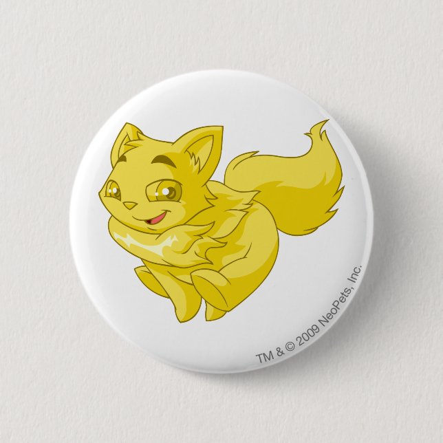 Chapa Redonda De 5 Cm Oro de Wocky (Anverso)