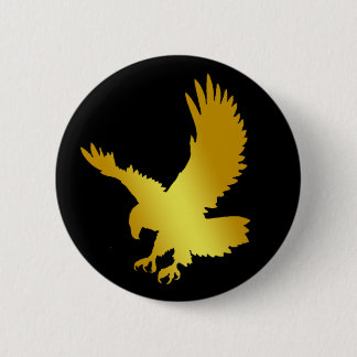CHAPA REDONDA DE 5 CM ORO EAGLE