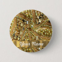 Oro elegante bling