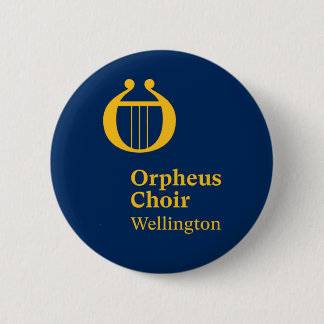 Chapa Redonda De 5 Cm Orpheus Choir Wellington Badges