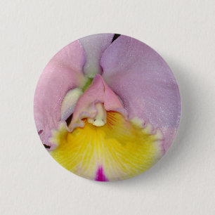 Chapa Redonda De 5 Cm Orquídea de primavera