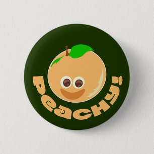 Chapa Redonda De 5 Cm Oscuro Peachy