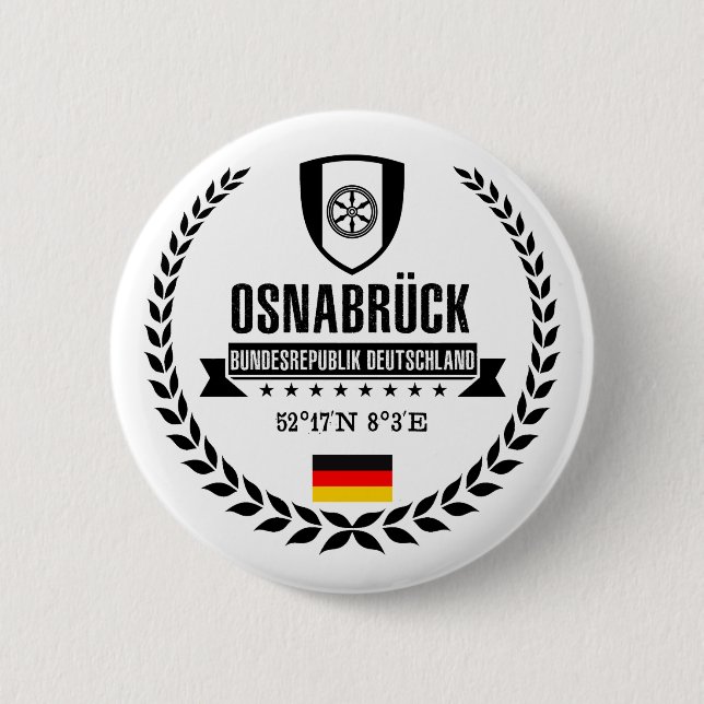 Chapa Redonda De 5 Cm Osnabrück (Anverso)
