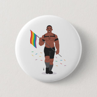 CHAPA REDONDA DE 5 CM OSO DE BANDERA 3