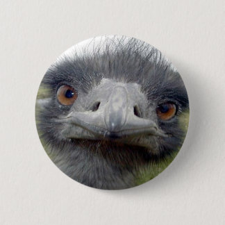 Chapa Redonda De 5 Cm Ostrich