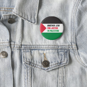 Chapa Redonda De 5 Cm Otro judío por la justicia en Palestina